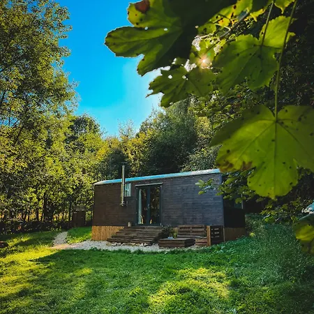 Maringotka V Mechu A Kapradi S Koupacim Canem Holiday home *